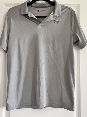 Under Armour Big Boys Heatgear Polo